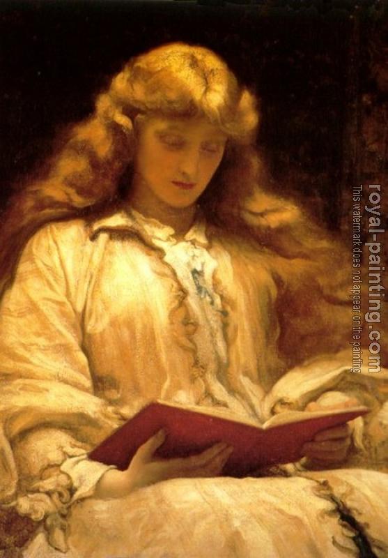 Lord Frederick Leighton : The Maid with the Yellow Hair